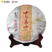 中茶牌 2016年 中茶茗山 景迈熟茶 云南普洱茶 357克/饼 中粮出品