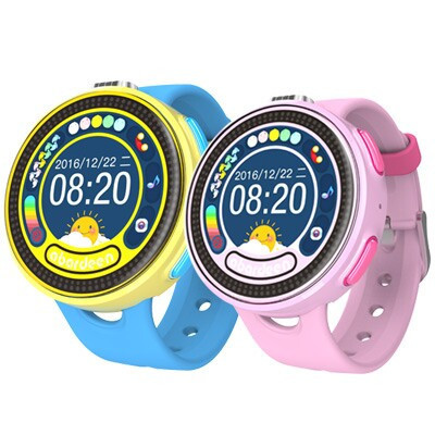 阿巴町(abardeen)泡泡 儿童智能彩屏触摸版 通话定位 语音对讲 拍照 防水防丢 多功能手表 蓝色
