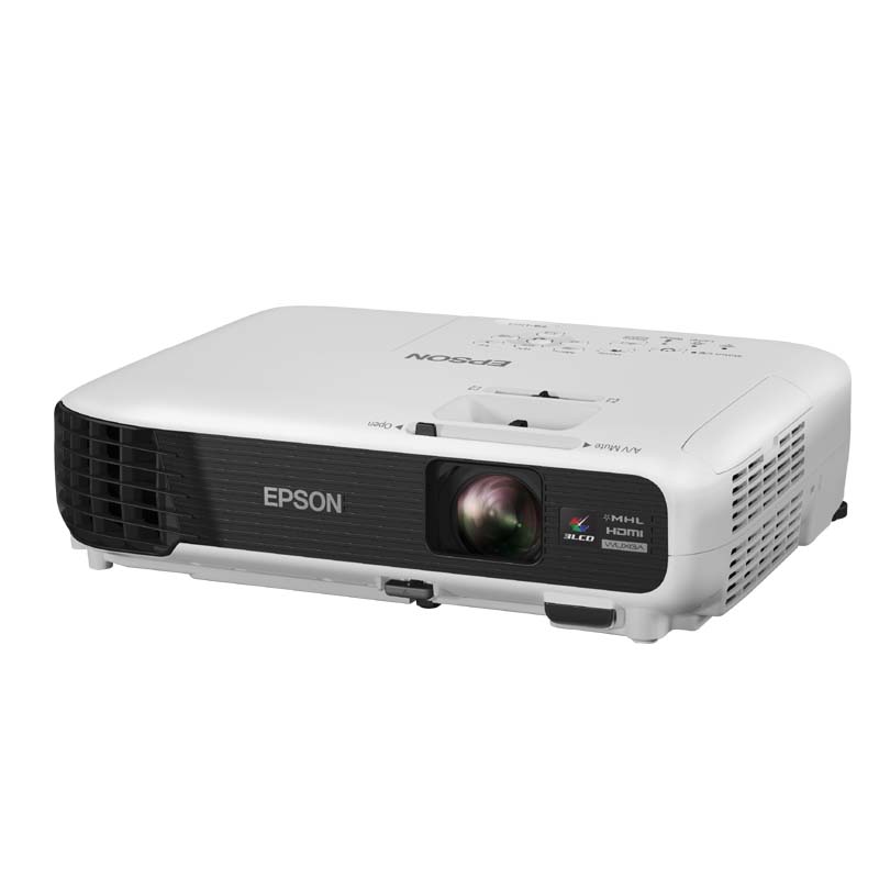 爱普生(EPSON)CB-U04 商务易用型投影机+100英寸16:10 电动幕布(赠送安装含辅材)