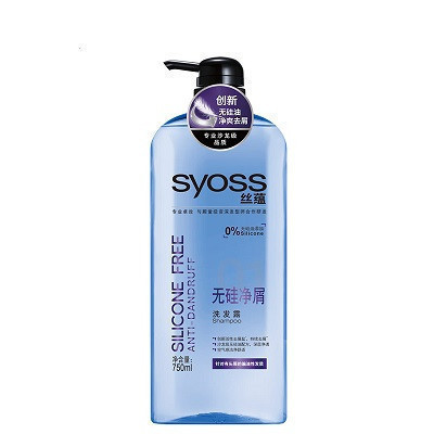 丝蕴(syoss)无硅净屑洗发水750ml( 清爽 去屑)(新老包装随机)