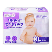 [苏宁自营]贝丽天使(PetitAiles)薄透气纸尿片系列XL码25片(12kg-17kg)