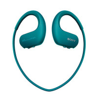 索尼(SONY) NW-WS414 运动型耳机一体式防水MP3 音乐播放器 蓝色