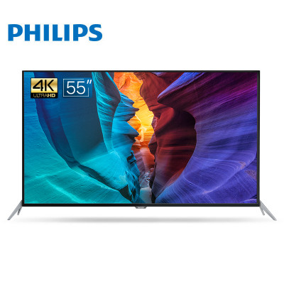 飞利浦(Philips)55PUF6850/T3 55英寸 4K超高清 智能 LED平板液晶 量子点 流光溢彩电视机