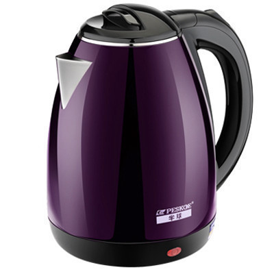 半球(Peskoe)电水壶 MU-K217-18 1.8L/升 食品级304不锈钢 双层防烫 自动断电 防干烧 电热水壶