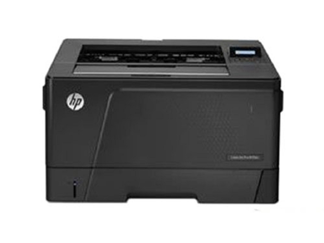 惠普(HP) hp LaserJet Pro M706n A3黑白激光打印机 单功能打印机