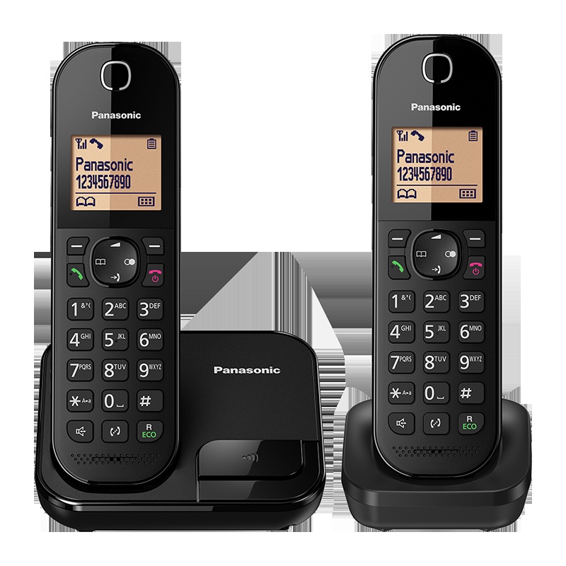 Panasonic樂聲 KX-TGC412HKB HS2 SPK D-PHONE 黑色 預計30天内發貨