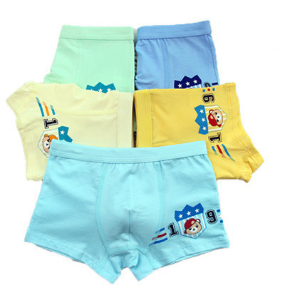 [苏宁自营]情思魅男童平角内裤宝宝中大童透气短裤