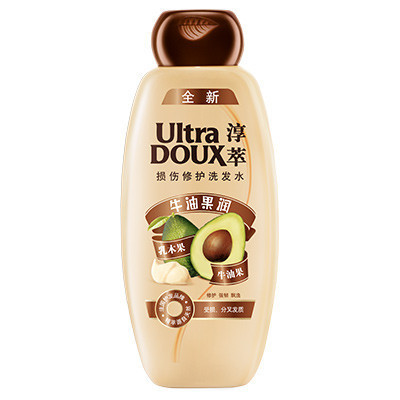 淳萃(UltraDOUX)牛油果润损伤修护洗发水400ml