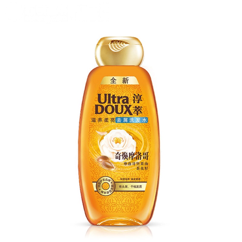 淳萃(UltraDOUX)奇焕摩洛哥滋养柔亮去屑洗发水400ml