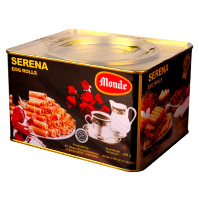 印尼进口 MONDE蛋卷饼干 300克