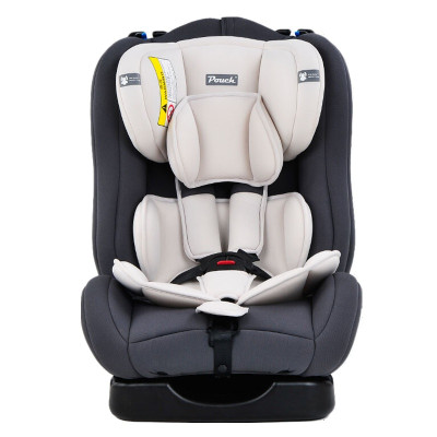 POUCH帛琦 Q18-1儿童安全座椅0-4岁宝宝无卡扣操作便携式儿童汽车用承重25kg双向安全座椅