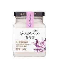 [苏宁易购超市]九蜂堂冻顶雪脂莲天然农家自产 结晶蜂蜜350G