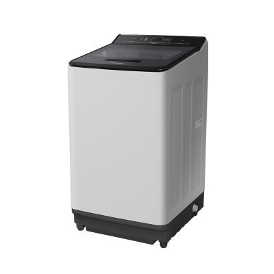 松下(Panasonic) XQB80-U8321 8公斤 全自动 大容量 桶洗净 家庭用 节能智能波轮洗衣机(灰色)