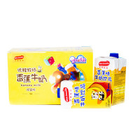波兰进口 优雅牧场香蕉味牛奶饮品 250ML*6限量版