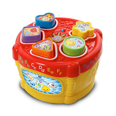 [苏宁自营]伟易达(Vtech) 玩具 配对音乐鼓 80-185118 1-3岁婴幼儿形状早教益智音乐启蒙玩具