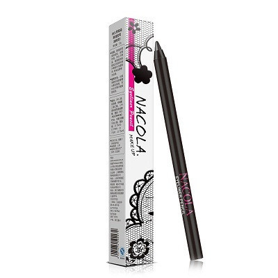 NACOLA蕾丝系列 持久零晕染眼线胶笔(咖啡色)1.7g