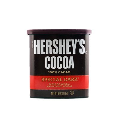 好时HERSHEY'S特制醇黑可可粉 226g 美国进口