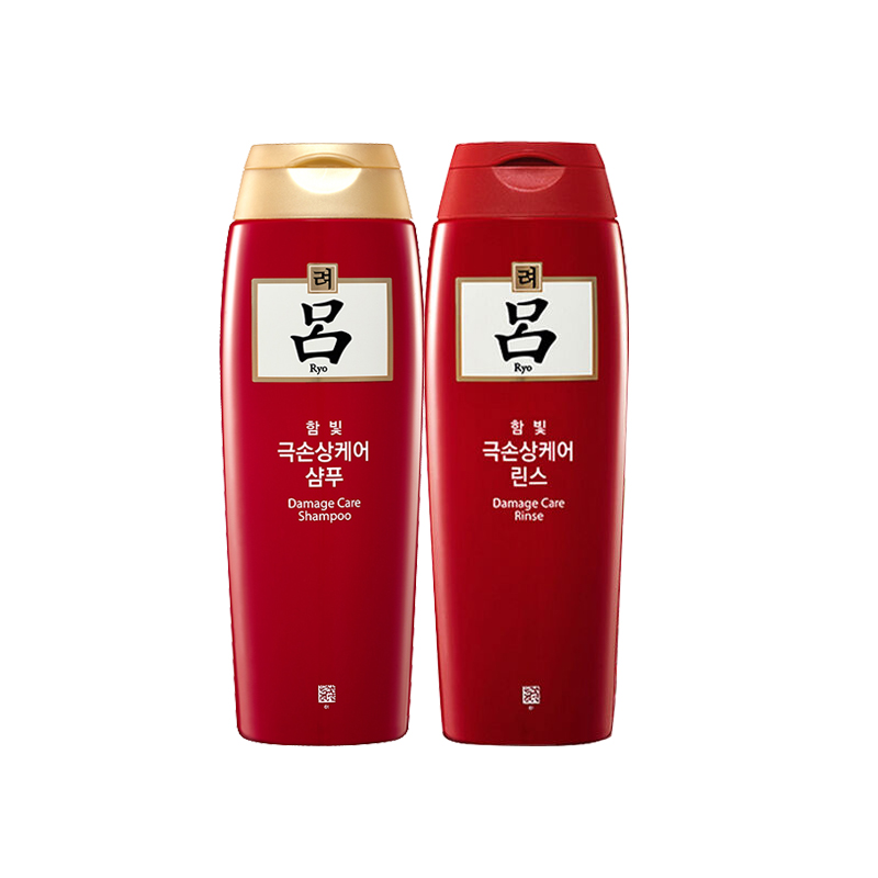 吕(RYOE)含光耀护损伤修护套装洗发水 50g+护发乳 50ml