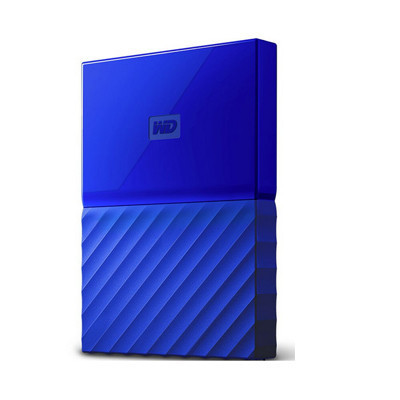 西部数据(WD)My Passport 4TB2.5英寸USB3.0贵族蓝移动硬盘WDBYFT0020BBL-CESN