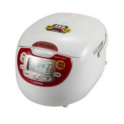 象印(ZO JIRUSHI)日本原装进口NS-ZCH10HC-RA 微电脑电饭煲3L电饭锅4-6人份 红色面板