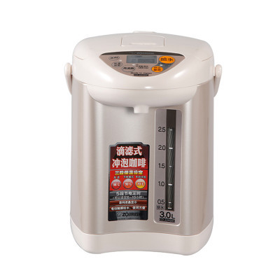 象印(ZO JIRUSHI) CD-JUH30C-PA日本原装进口3L 电热水瓶 保温设定 冲泡牛奶轻松容易
