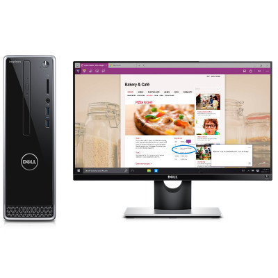 戴尔(DELL)灵越Inspiron 3268-R1838B台式电脑主机 i5-7400 8G 1T 2G独显 23英寸