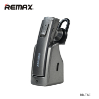 睿量(REMAX) T6C蓝牙耳机 迷你通用型商务车载入耳式无线耳机 一拖二车载耳机 锖色