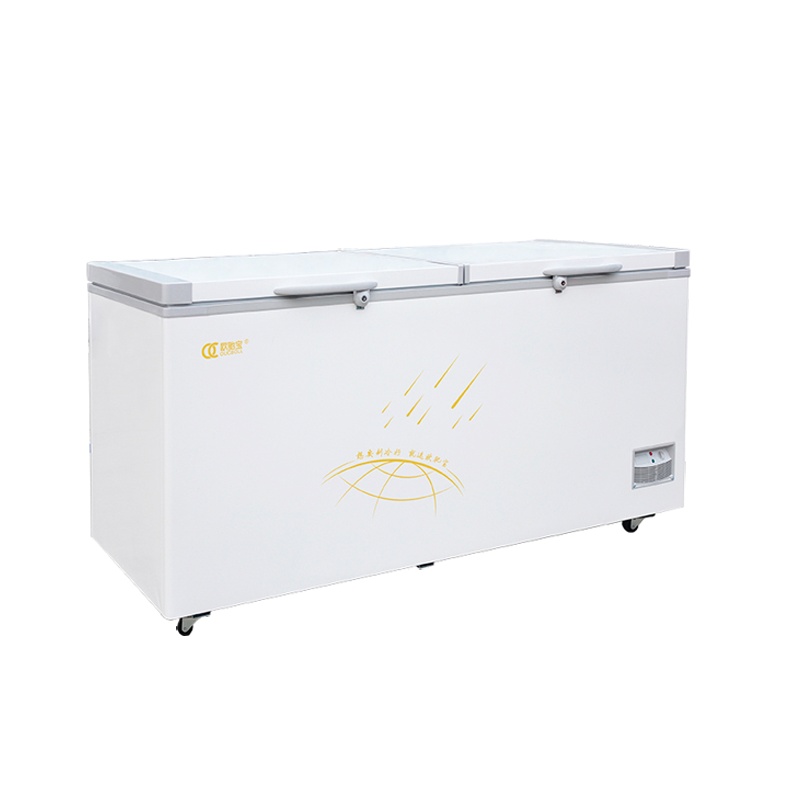 欧驰宝(OUCBOLL)538升大容量 卧室冰柜 商用冷柜大冷柜 单温冷藏冷冻切换 顶开门冷柜 节能大冷柜