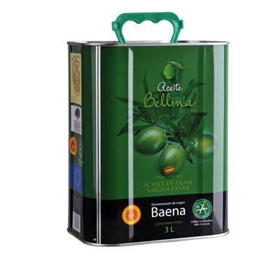 蓓琳娜 Bellina PDO特级初榨压榨橄榄油3L桶装