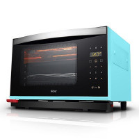 海尔(Haier)蒸汽电烤箱 XNO-28L 集合蒸汽嫩烤 360°均衡温场 手机APPwifi远程控制 梦幻蓝