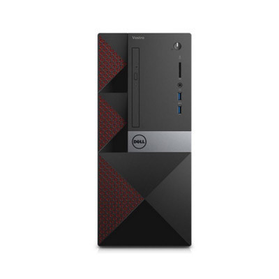 戴尔(DELL)成就Vostro 3650-R13N8 台式电脑主机 i3-6100 4G 500G DVD 三年上门