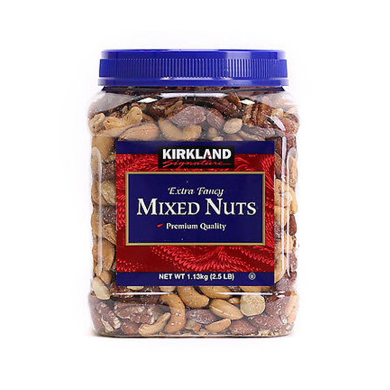 柯克兰Kirkland 科克兰混合盐焗坚果1130g/罐 美国进口 坚果休闲零食