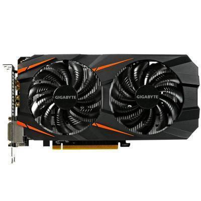 技嘉(GIGABYTE)GTX1060 WF2OC 6G游戏显卡(OC Mode:1582-1797MHz )