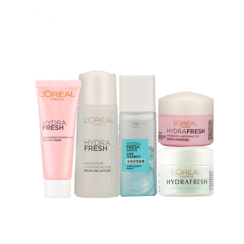 欧莱雅电商清润5件套赠品(洁面膏15ml+膜力水30ml+凝露15ml+膜力霜15ml+晶露22ml(赠品请勿单独购买)