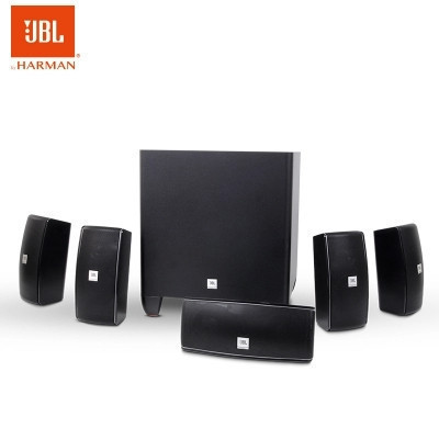 JBL CINEMA610CN 5.1声道 家庭影院套装 音响 音箱 卫星影院 壁挂影院(需连接功放使用)