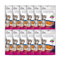 路斯宠物猫零食猫零食鲷鱼猫薄荷35g*12