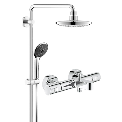 德国-高仪(GROHE)恒温花洒 淋浴花洒 花洒套装 卫浴龙头[手持花洒+恒温装置] 27357001+34337000