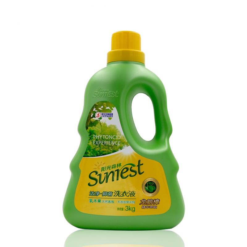 阳光森林(sunrest)洁净抑菌洗衣液3kg/瓶
