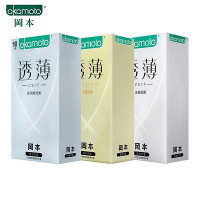 【苏宁超市】岡本(okamoto)日本进口岡本安全避孕套透薄系列冰感水润无感透气新透薄组合30片装