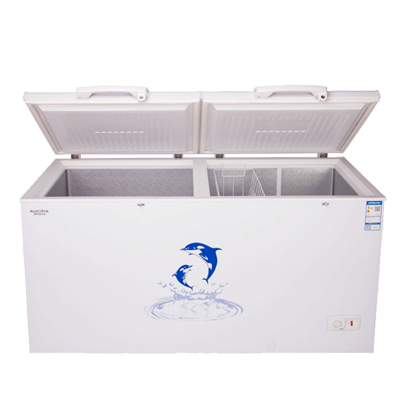 澳柯玛(Aucma) BC/BD-447SH 447升 冰柜家用商用 大容量 冷柜 卧式 冷藏冷冻切换 单温