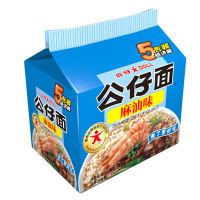 公仔面五包经济装煮面(麻油味)108g*5袋