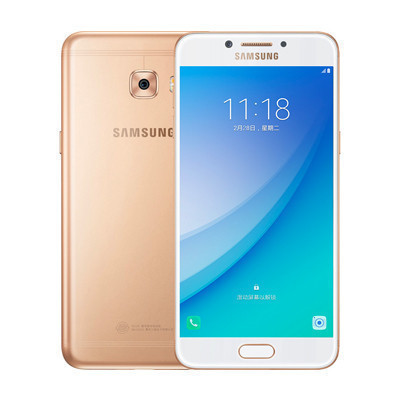 SAMSUNG/三星 Galaxy C7 Pro(C7010)4GB+64GB 枫叶金 移动联通电信4G手机 双卡双待