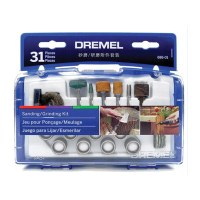 [苏宁自营]琢美(DREMEL)电磨机 雕刻机 玉石雕刻机 31件附件套装