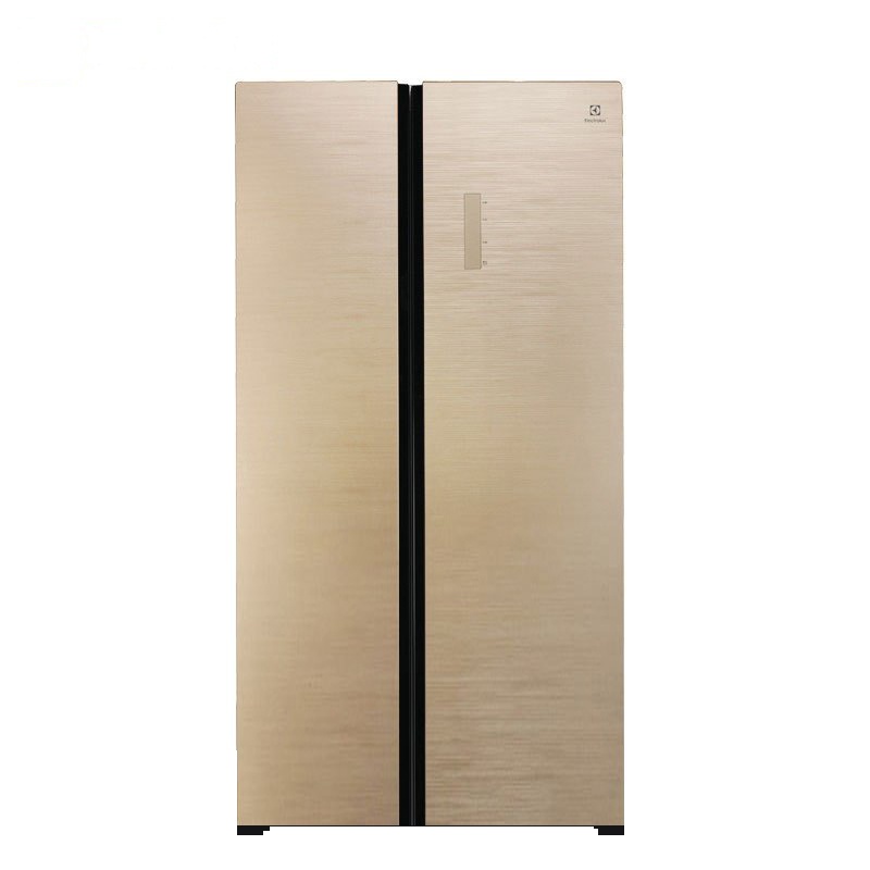 伊莱克斯冰箱ESE6509GS 651升 变频风冷无霜 对开门冰箱 (梦幻金)