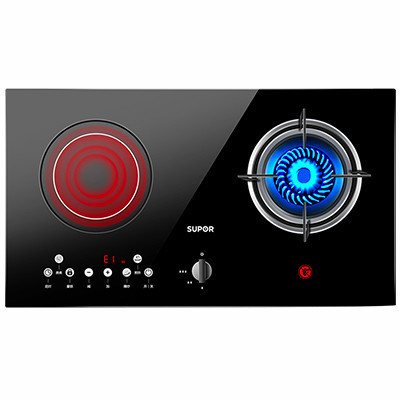 苏泊尔(SUPOR) CB709气电灶电磁炉煤气灶一体嵌入式 气电两用燃气灶 黑晶面板(天然气)