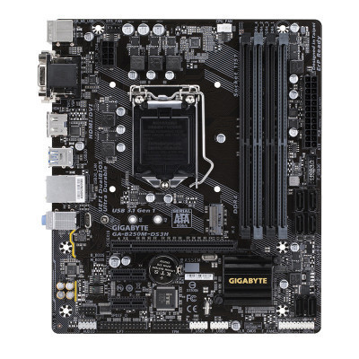 技嘉(GIGABYTE) B250M-DS3H 台式机主板(INTEL平台/LGA 1151)