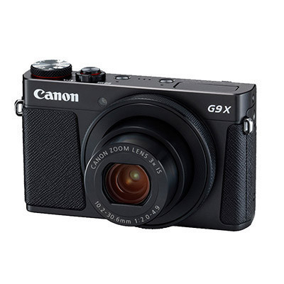 佳能(Canon)PowerShot G9 X Mark II 数码相机(黑) 3英寸显示屏 约2010万有效像素 Vlog相机视频