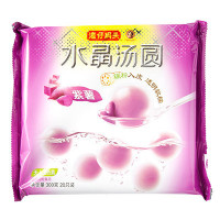 [苏鲜生]湾仔码头紫薯水晶汤圆300g(20只) 元宵