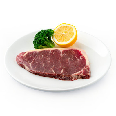 [苏鲜生]澳洲草饲西冷牛排150g*5(含黄油和酱料包)