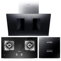 苏泊尔(SUPOR) J717+QB606+303抽吸油烟机 烟灶消0 套餐烟灶套餐17m³大吸力(液化气)